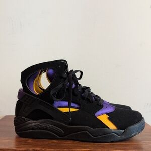 Nike Air Flight Huarache Lakers Away Sz 9